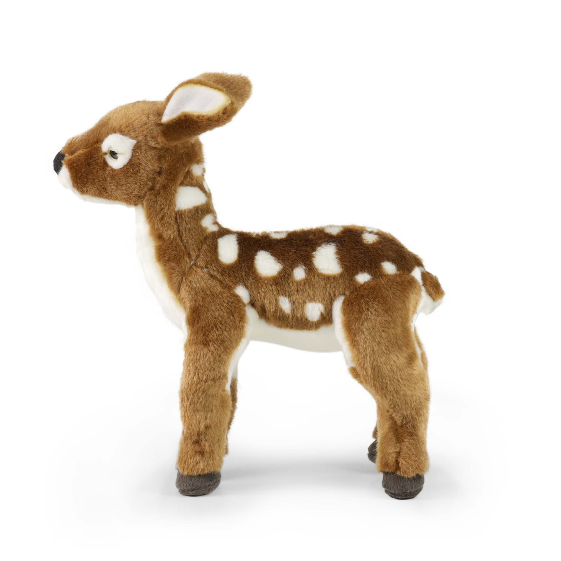 Plush Deer standing 30 cm. Eco Friends series
