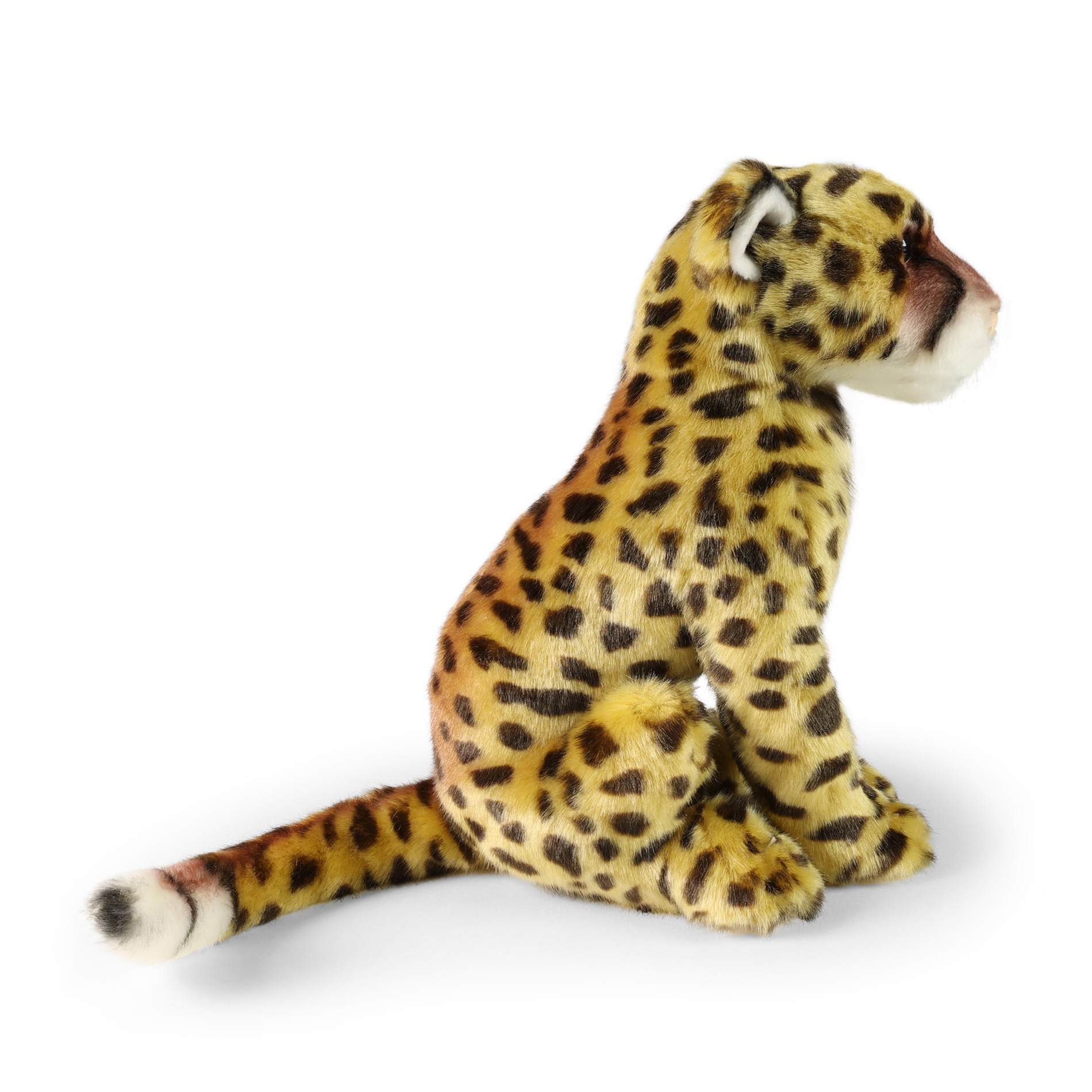 Plush Cheetah 28 cm. sitting series Eco Friends