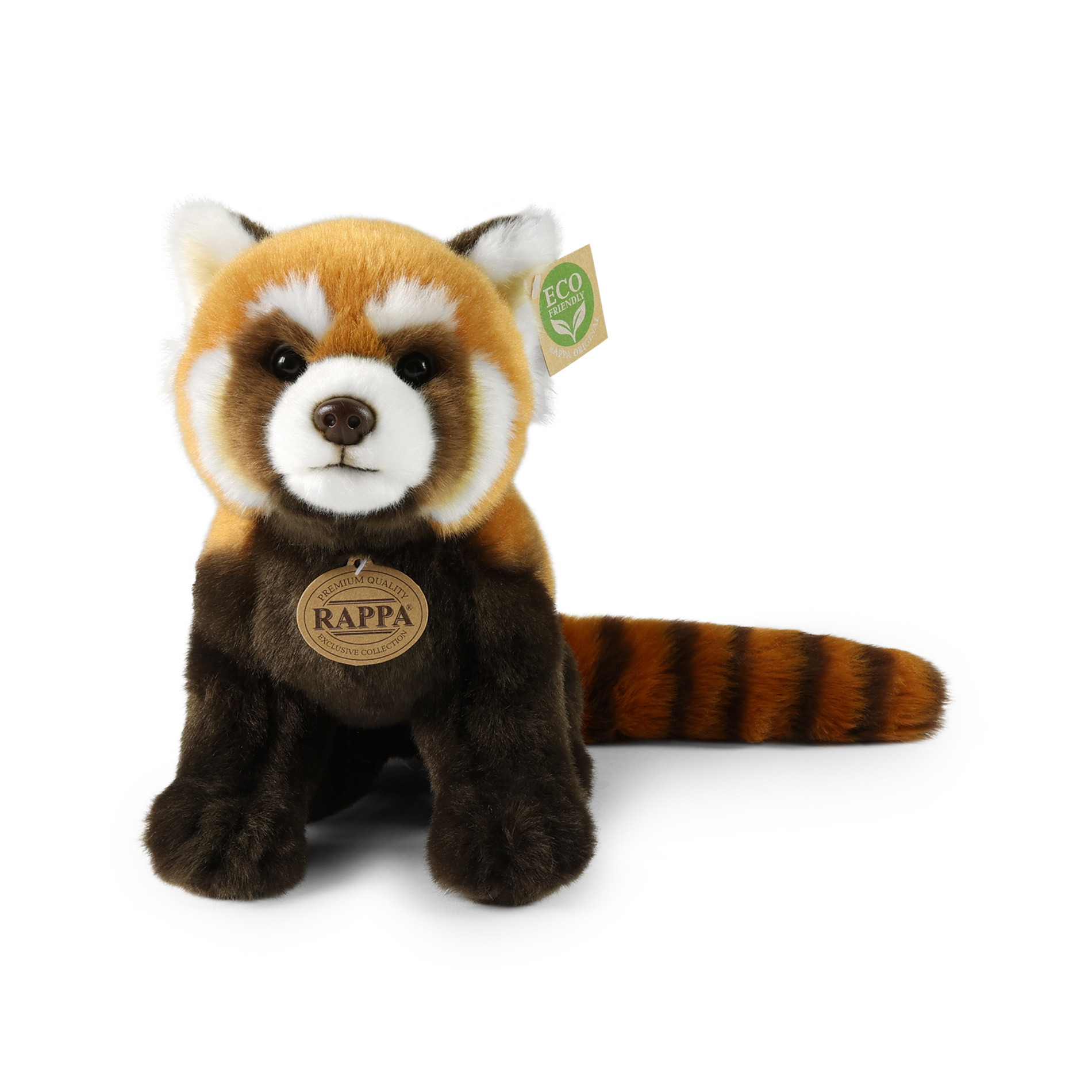 Plush Big Red Panda 28 cm. sitting series Eco Friends