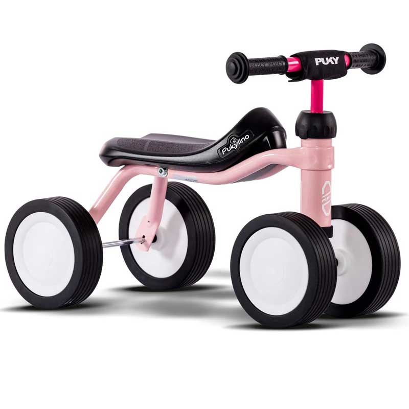 Quad bike for children over 1 year old PUKY PUKYLINO in retro pink color