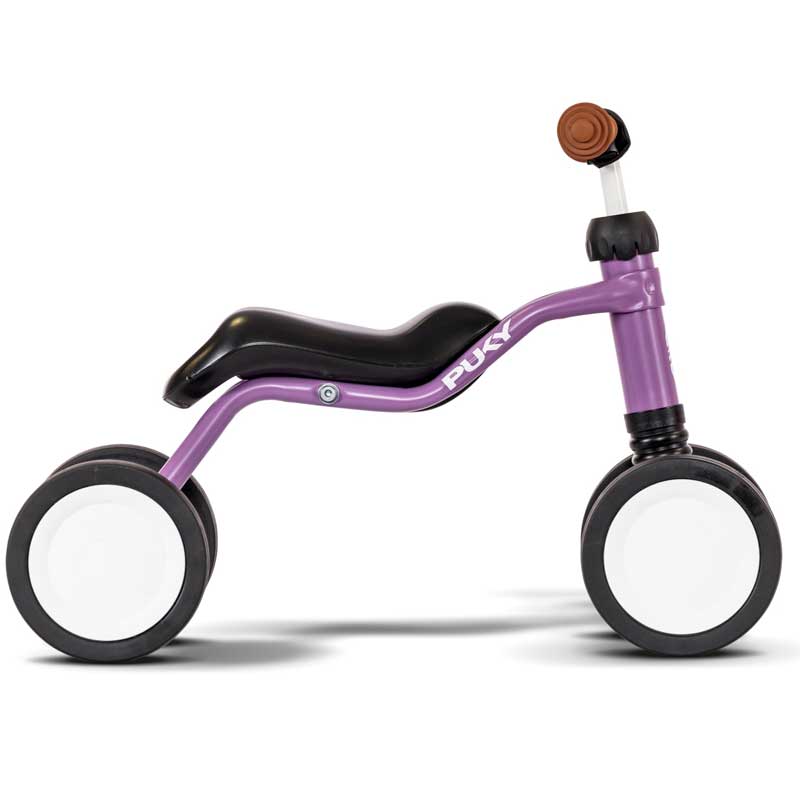 Quad bike for children over 18 months PUKY Wutsch in purple color