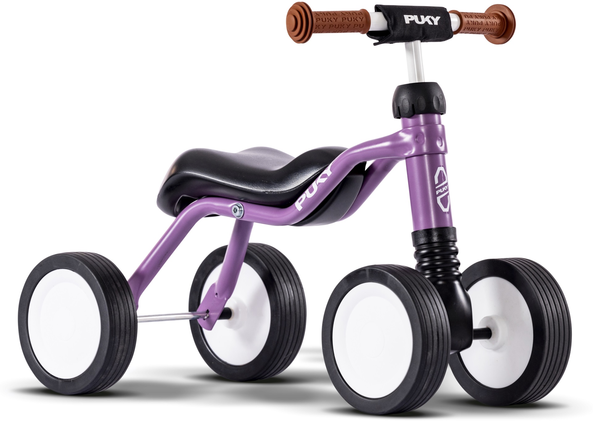 Quad bike for children over 18 months PUKY Wutsch in purple color
