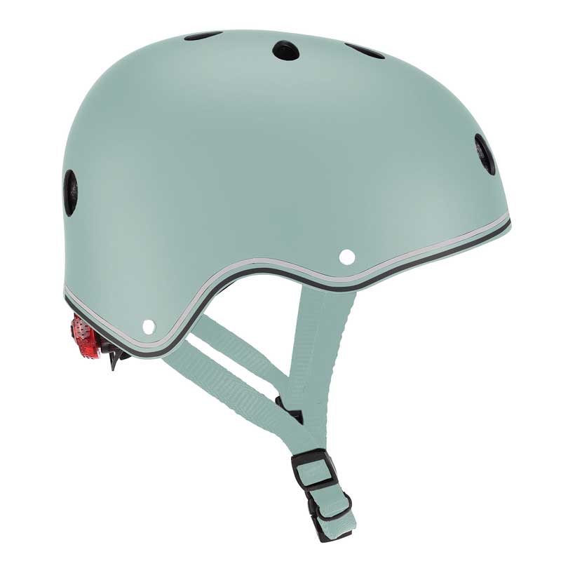 Children's bike and scooter helmet Globber Primo Lights XS/S (48-53CM) - green