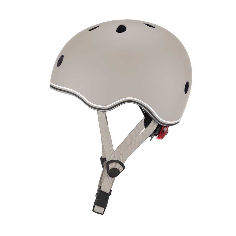 Globber Go Up Lights Kids Scooter Helmet, XXS/XS (45-51cm) - Gray