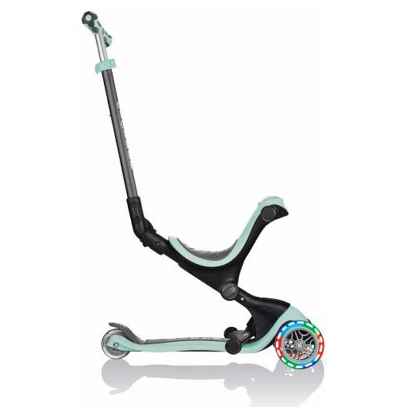 5 in 1 GO UP Deluxe Lights Parental Control Scooter Mint Green
