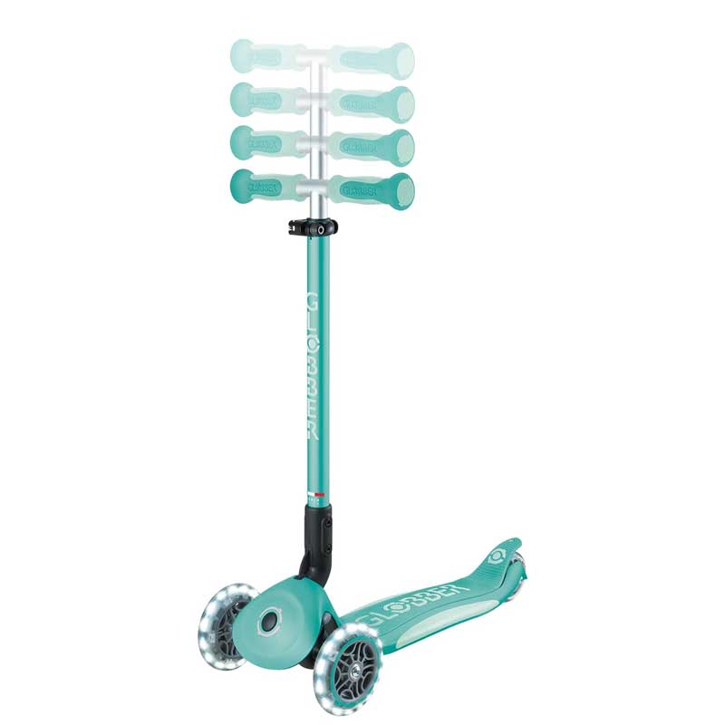 Тротинетка с родителски контрол GO UP DELUXE LIGHTS, ментова