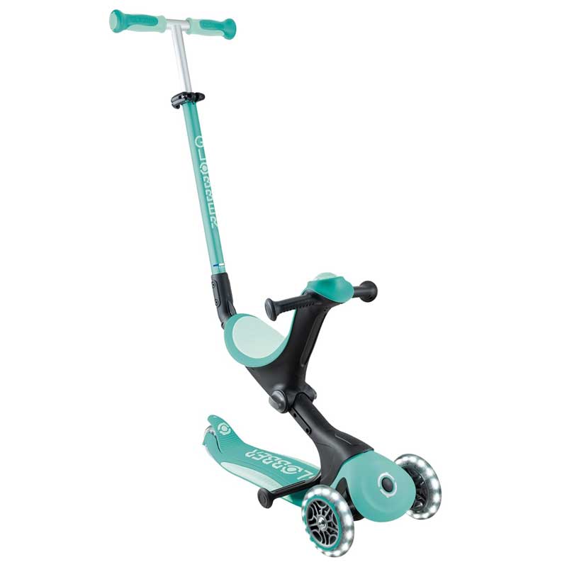 Тротинетка с родителски контрол GO UP DELUXE LIGHTS, ментова