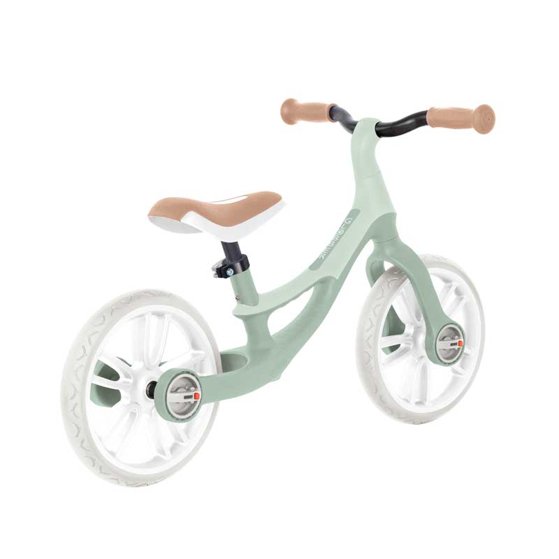 Globber Go Bike Elite Children's Balance Bike, Pastel Green