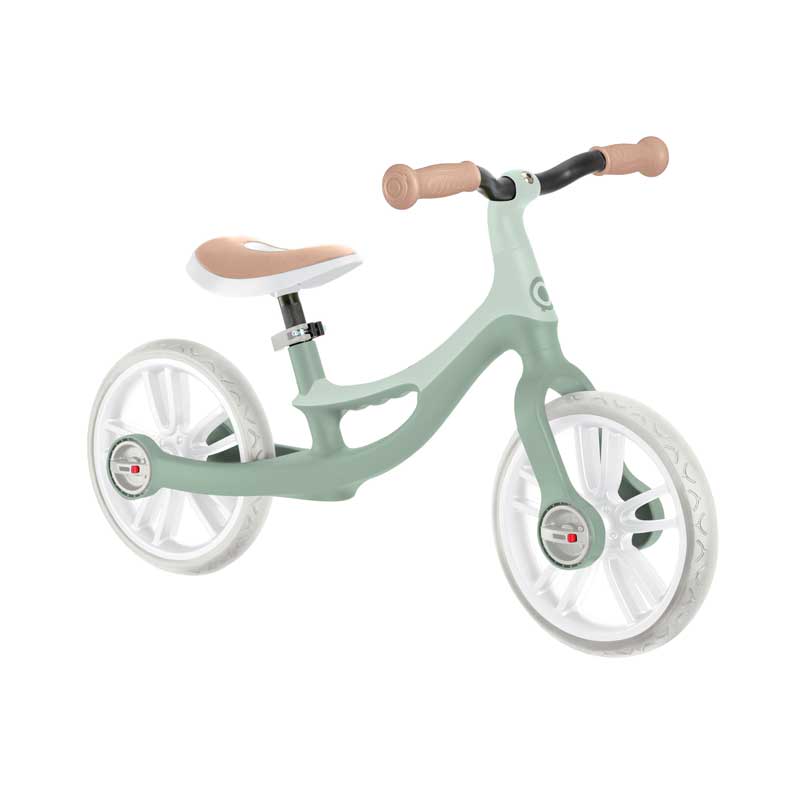 Globber Go Bike Elite Children's Balance Bike, Pastel Green