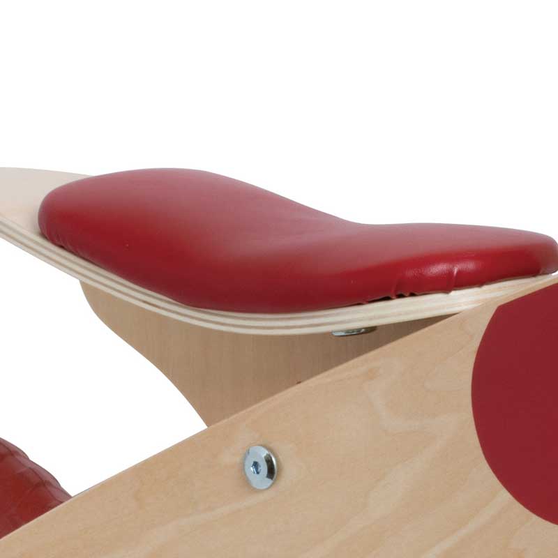 Wooden balance wheel Classic World in burgundy, 2+ years