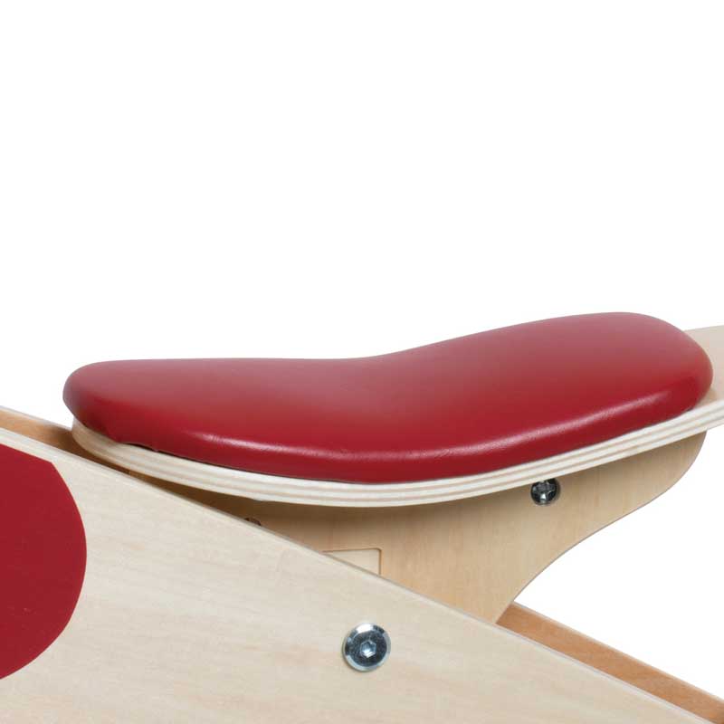 Wooden balance wheel Classic World in burgundy, 2+ years