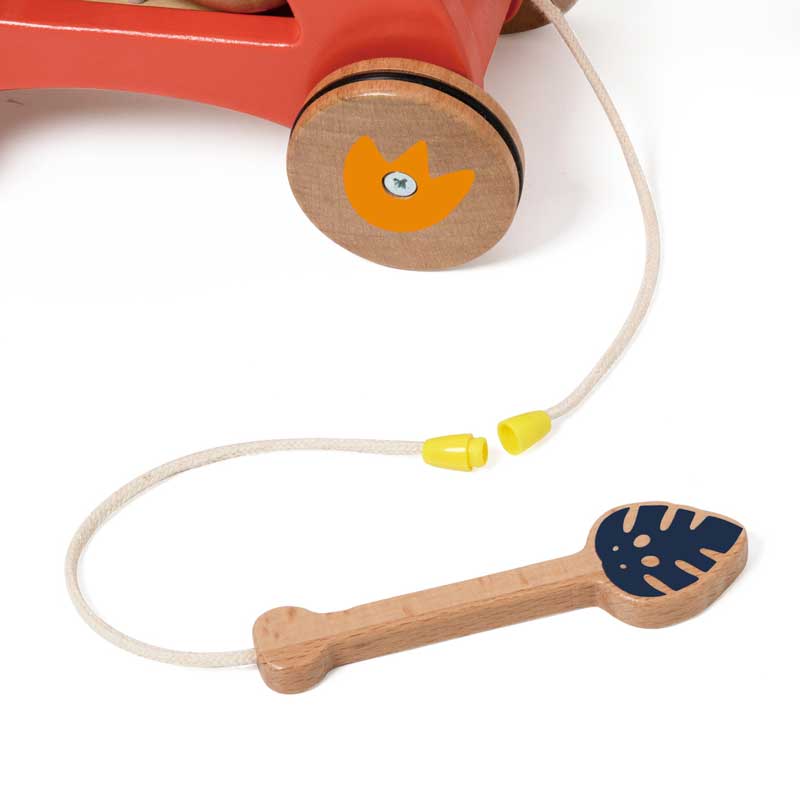 Wooden Xylophone Dinosaur Classic World for Pulling, 18+ months