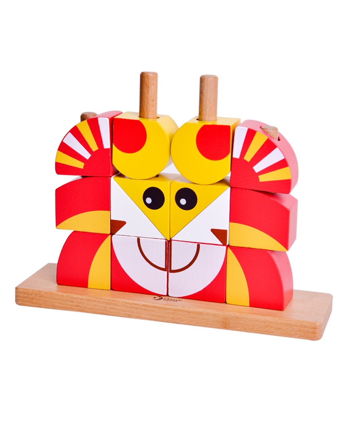 Wooden puzzle - Leo cubes