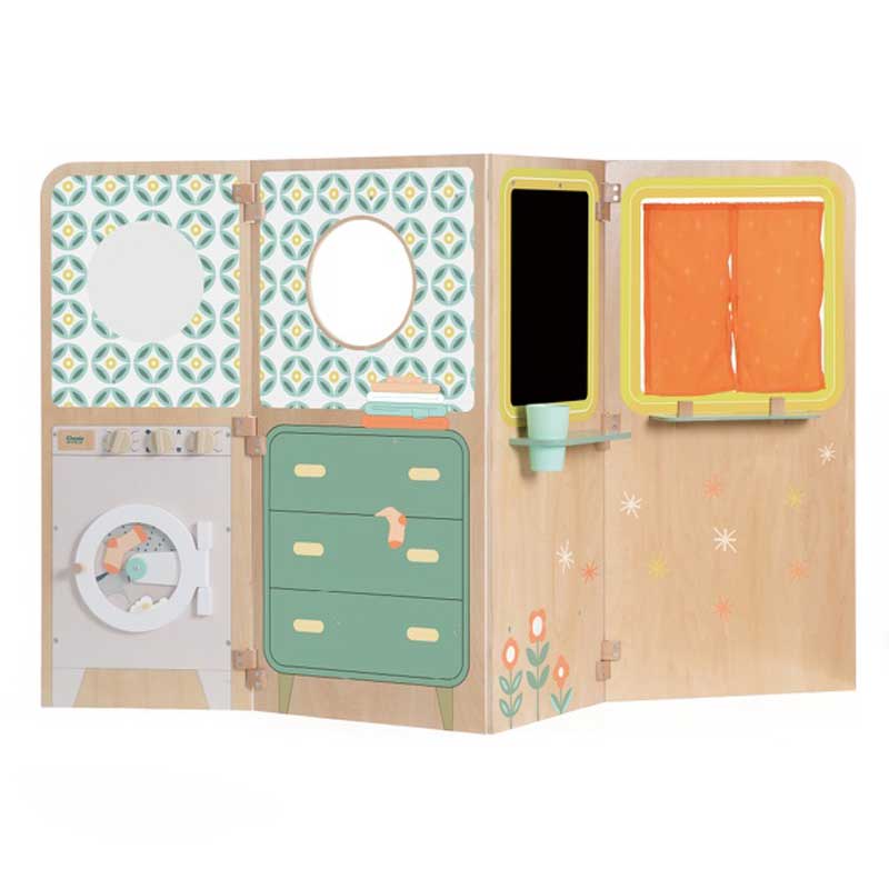 My Little Home Wooden Playhouse