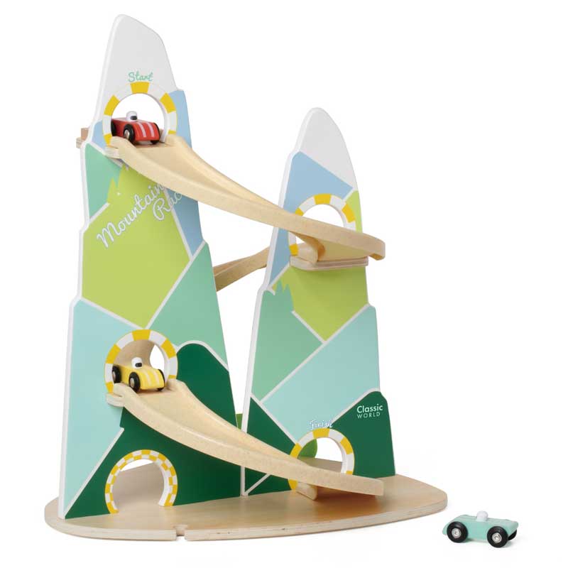 Wooden race track Classic World Mountain Rally