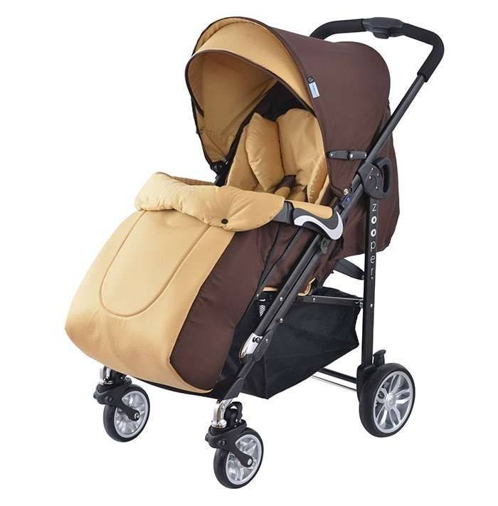 Stroller, combined Zooper Waltz Khaki Plaid brown and beige