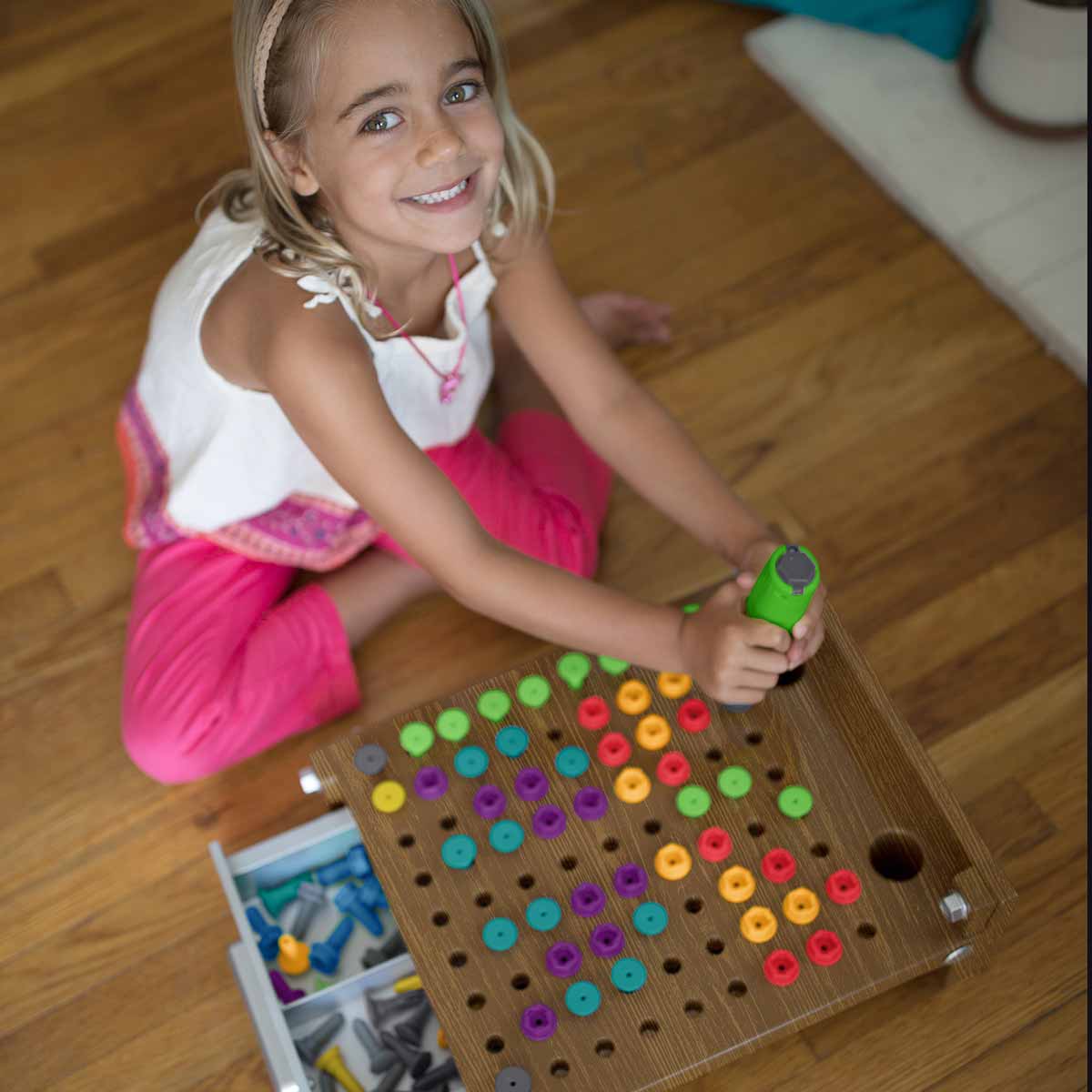 Children's mosaic - My first work table