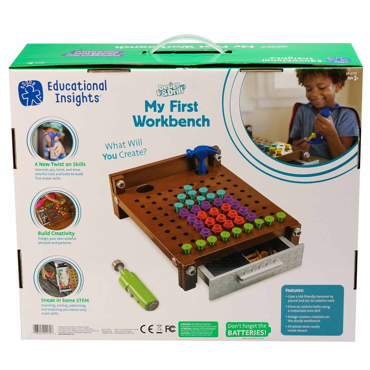 Children's mosaic - My first work table