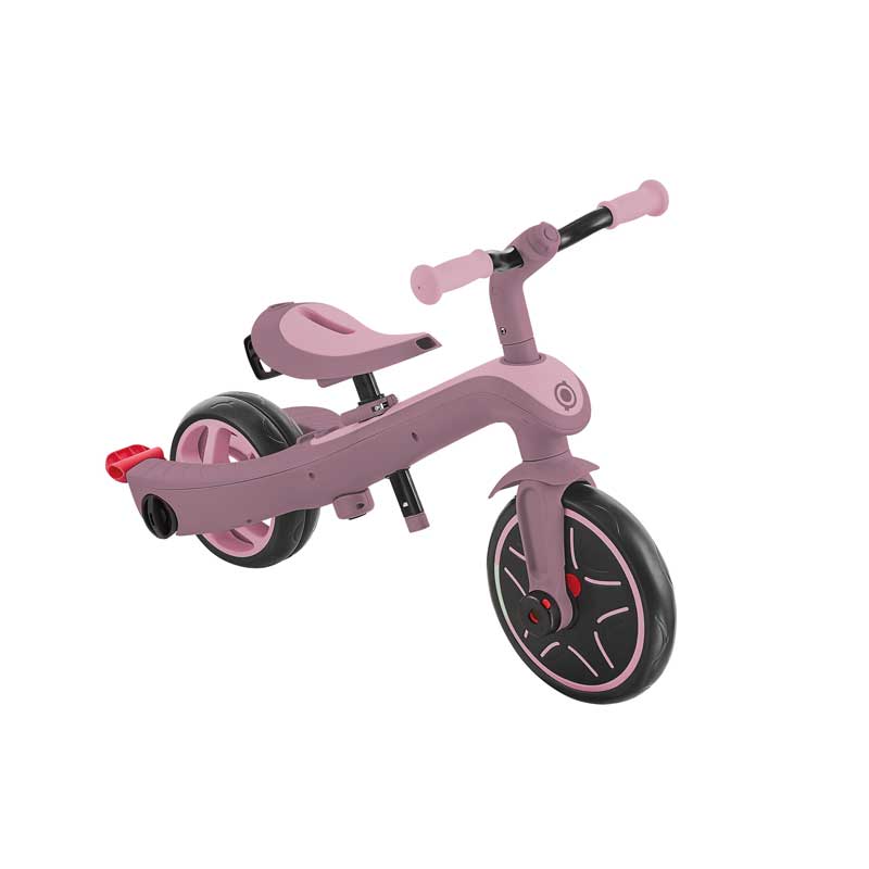 Children's tricycle 4 in 1 GLOBBER EXPLORER TRIKE ECOLOGIC, berry