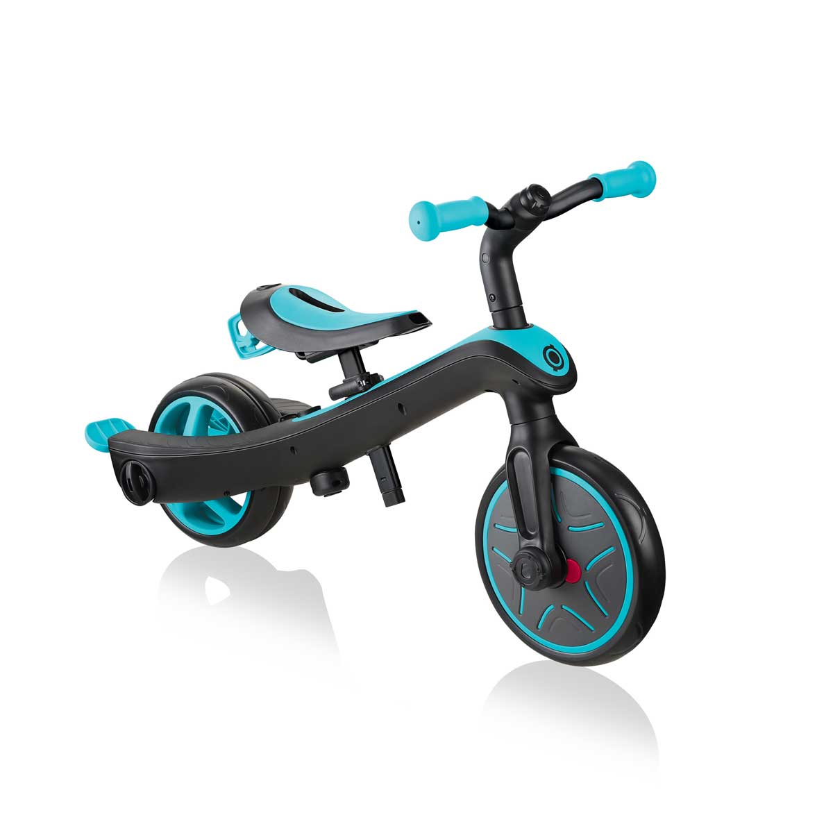 Children's tricycle 4 in 1, Globber Trike Explorer blue-green