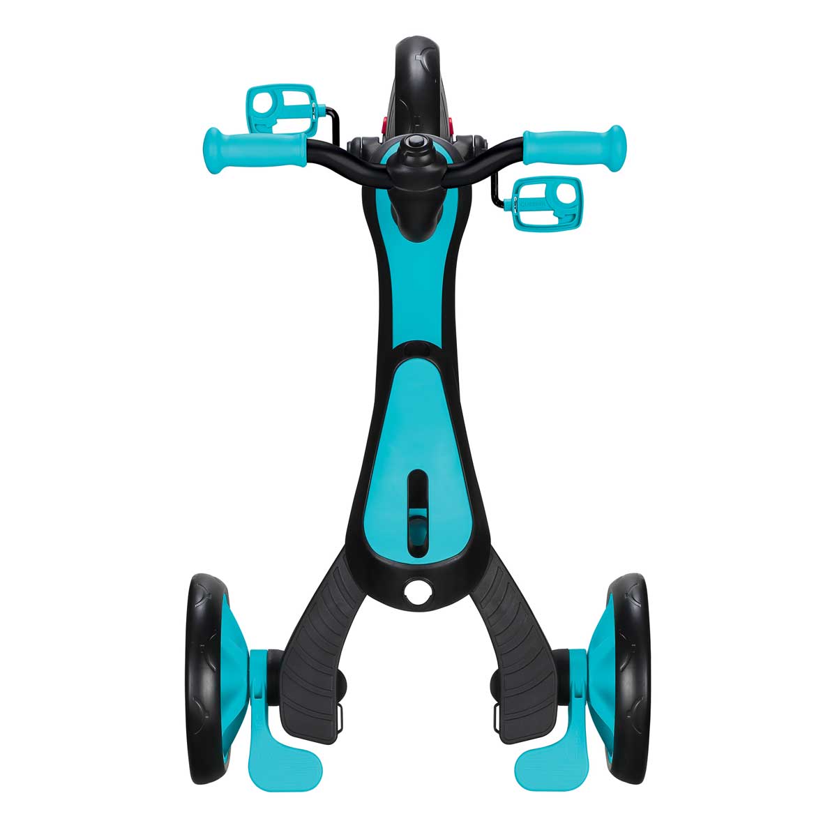 Children's tricycle 4 in 1, Globber Trike Explorer blue-green
