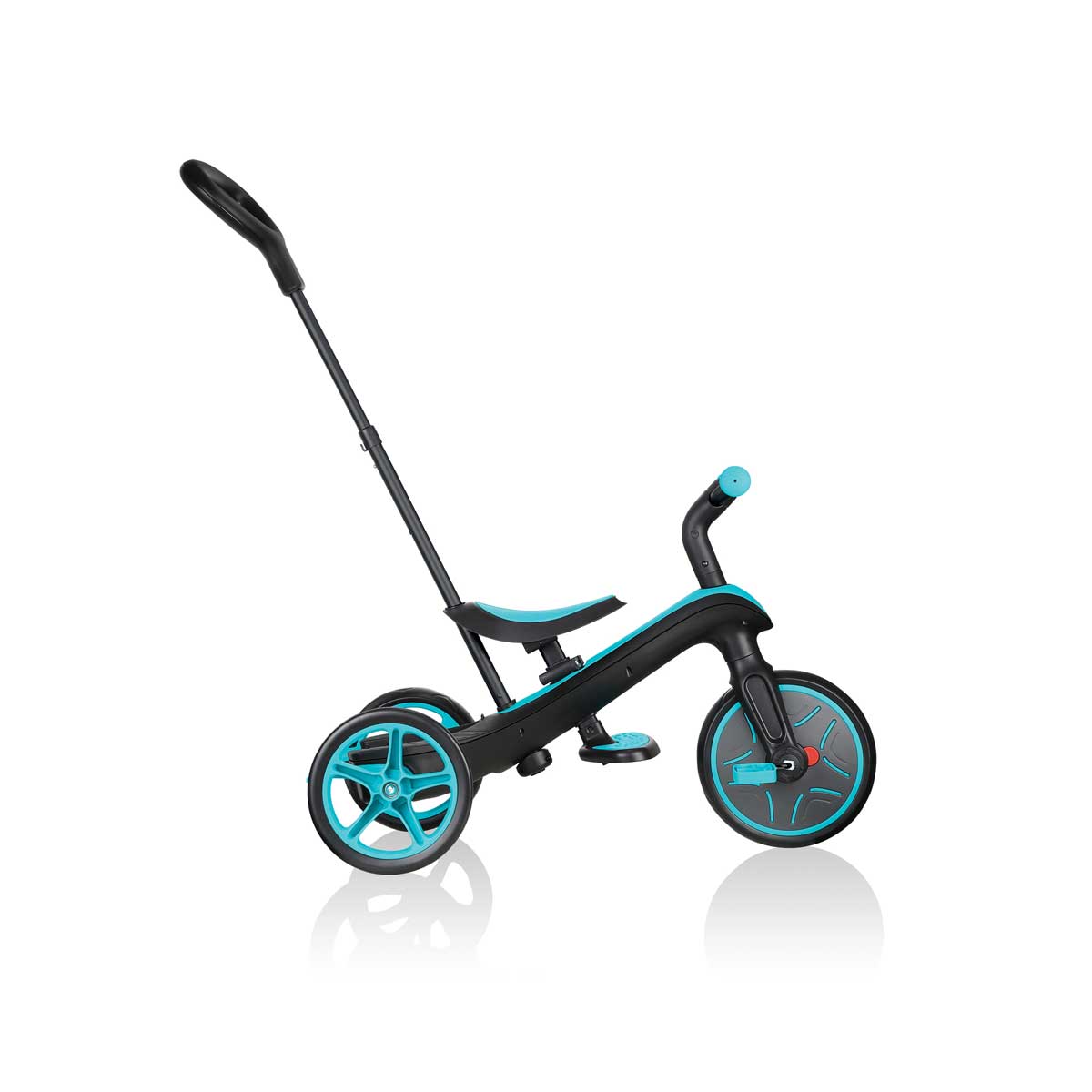 Children's tricycle 4 in 1, Globber Trike Explorer blue-green