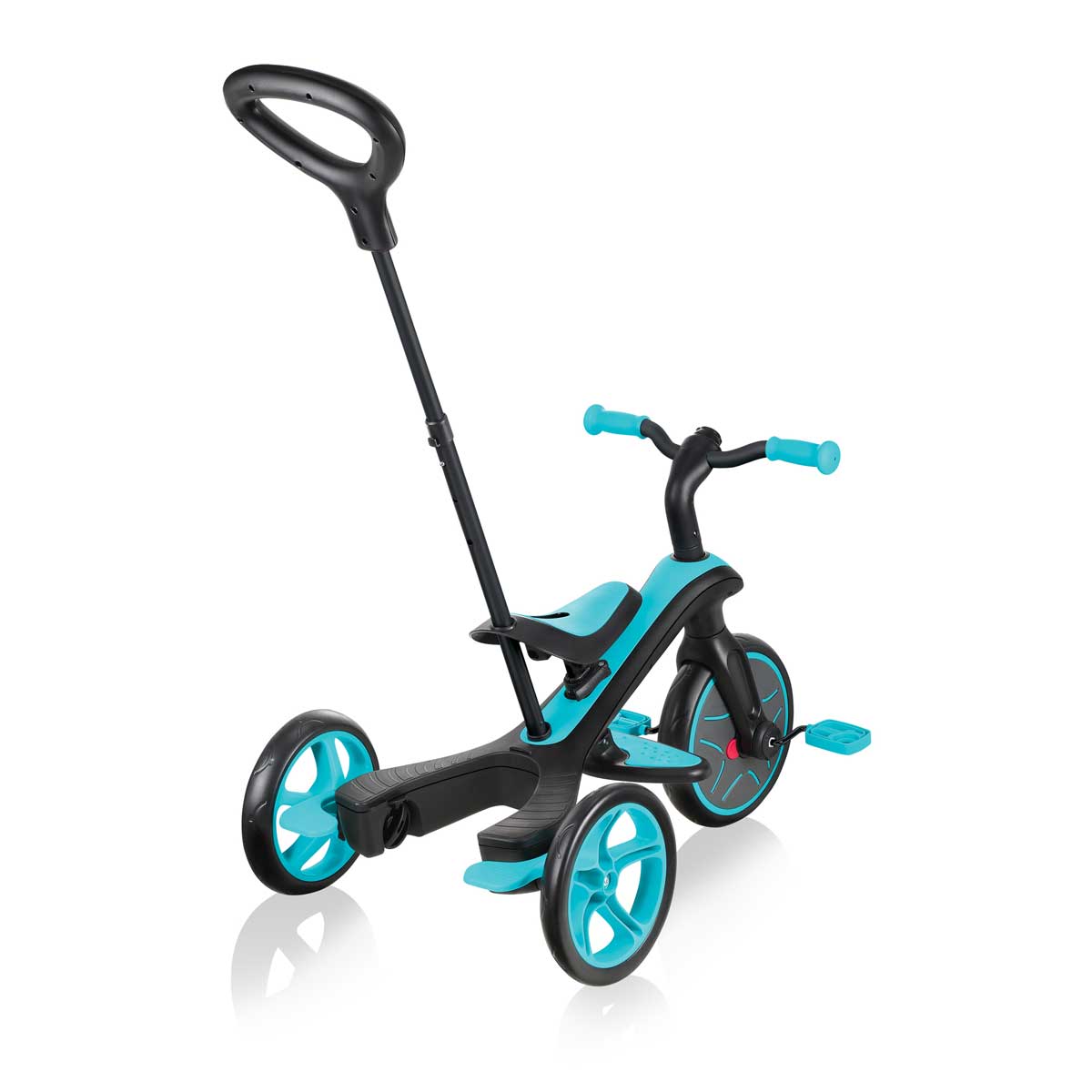 Children's tricycle 4 in 1, Globber Trike Explorer blue-green