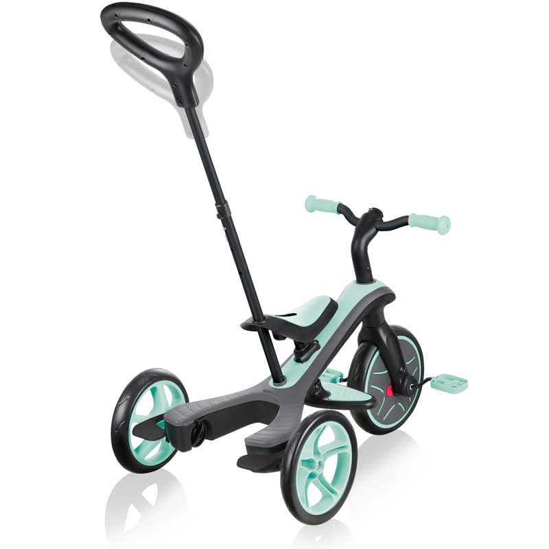 Children's tricycle 4 in 1 Globber Trike Explorer, turquoise