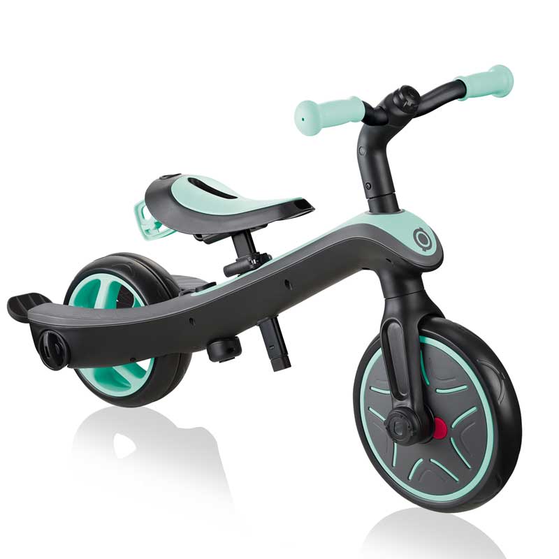 Children's tricycle 4 in 1 Globber Trike Explorer, turquoise