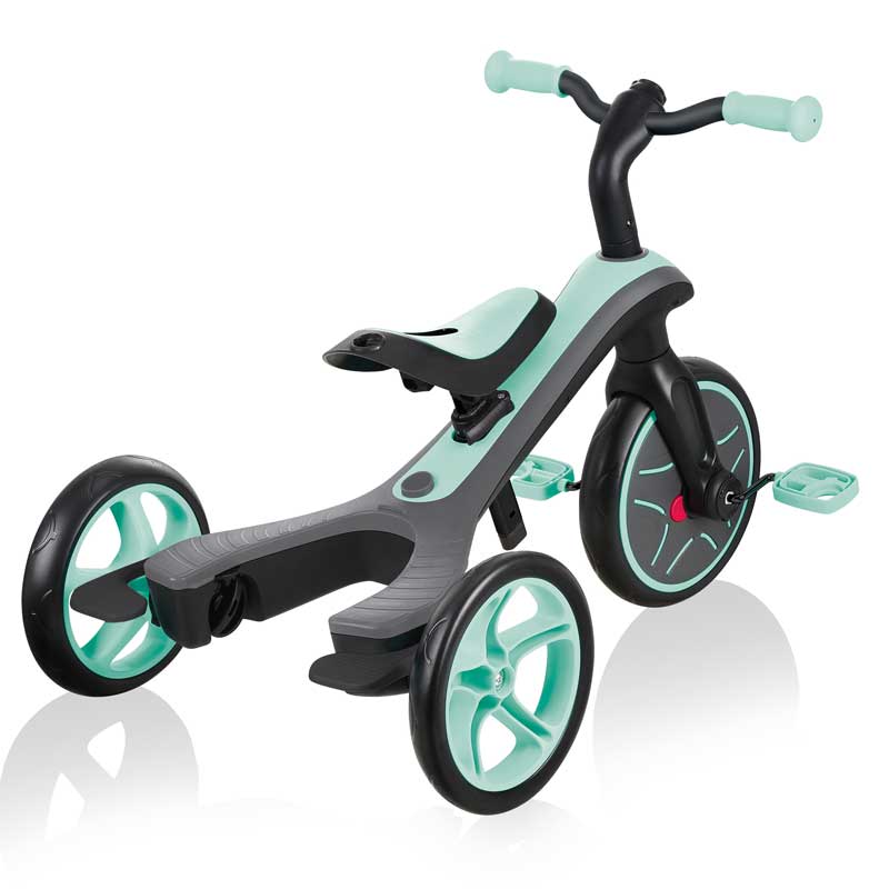 Children's tricycle 4 in 1 Globber Trike Explorer, turquoise