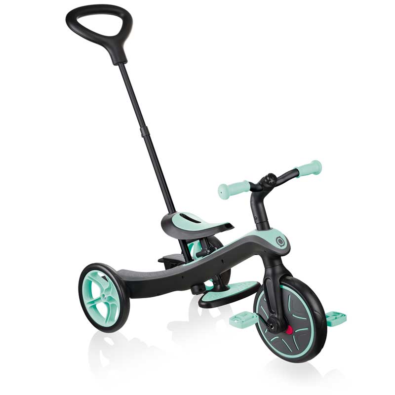 Children's tricycle 4 in 1 Globber Trike Explorer, turquoise