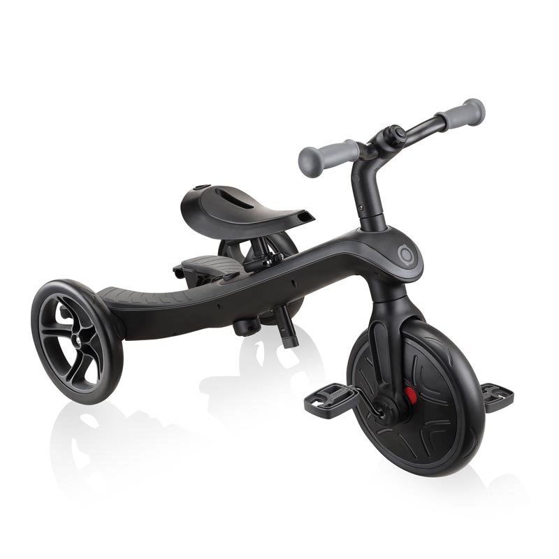 Children's tricycle Globber Explorer Trike 4 in 1 Deluxe Play - black