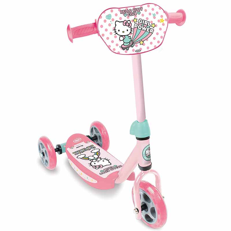 Children’s scooter with three wheels, HELLO KITTY