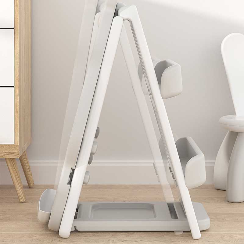 Детски комплект от дъска за рисуване 2 в 1 и стол, Сиво мече