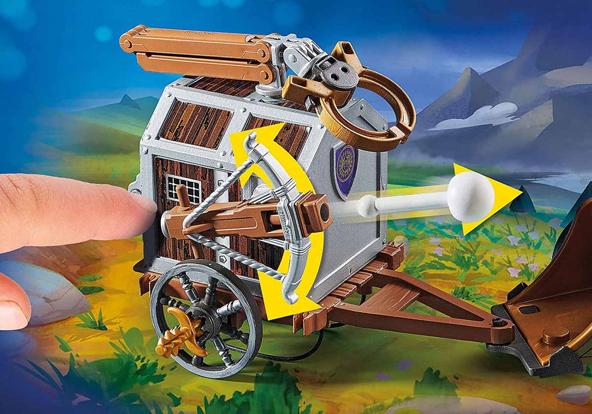 Playmobil children's construction set, Charlie with the prison wagon