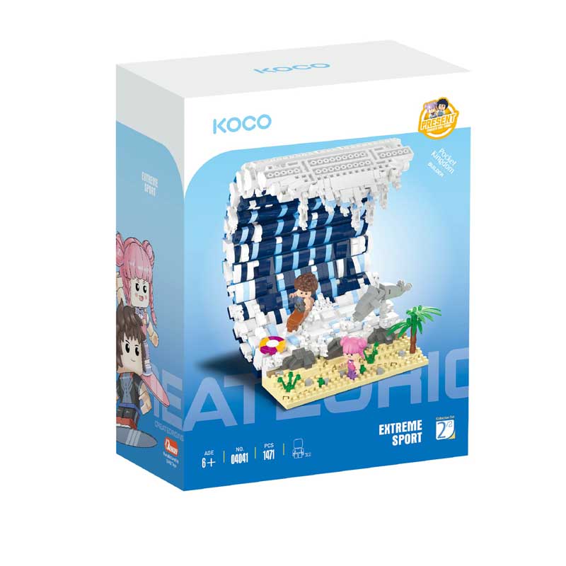 Children's construction set Surfing - 1471 pieces