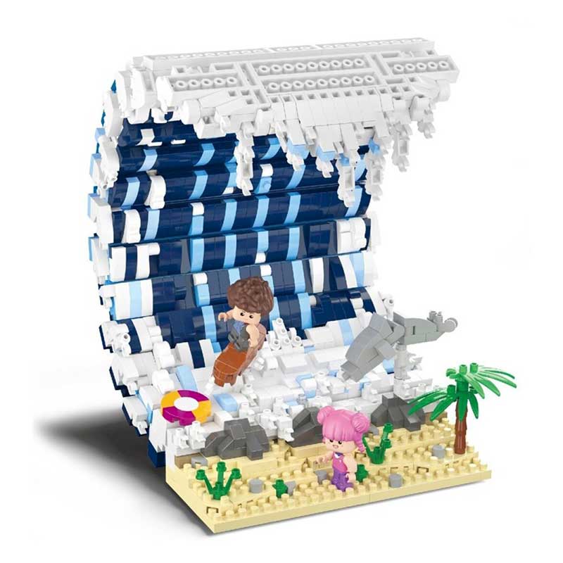 Children's construction set Surfing - 1471 pieces