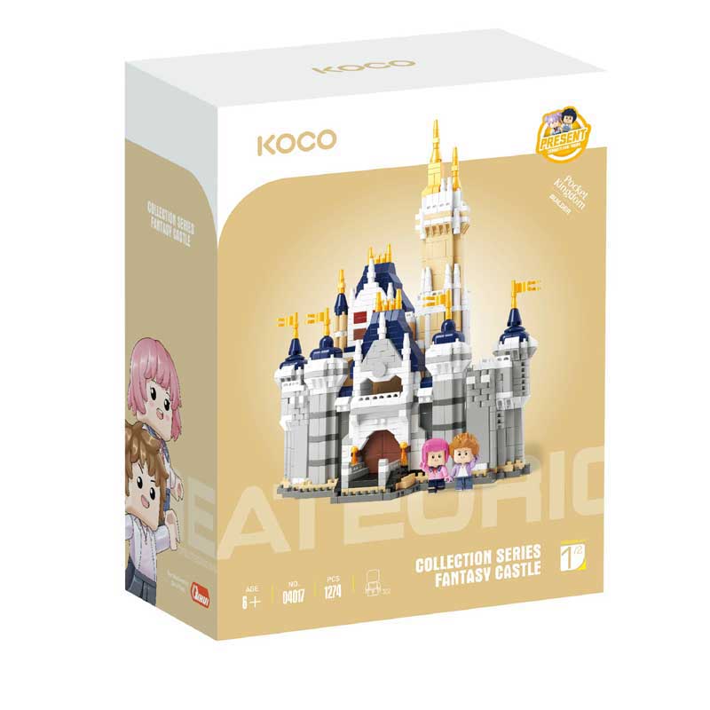 Children's construction set Lovers' Castle - 1274 pieces