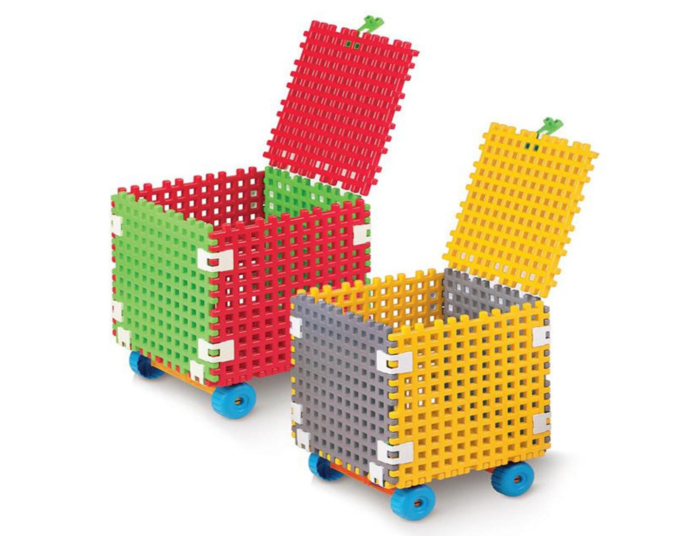 Children's cube for playing and storing toys - QB