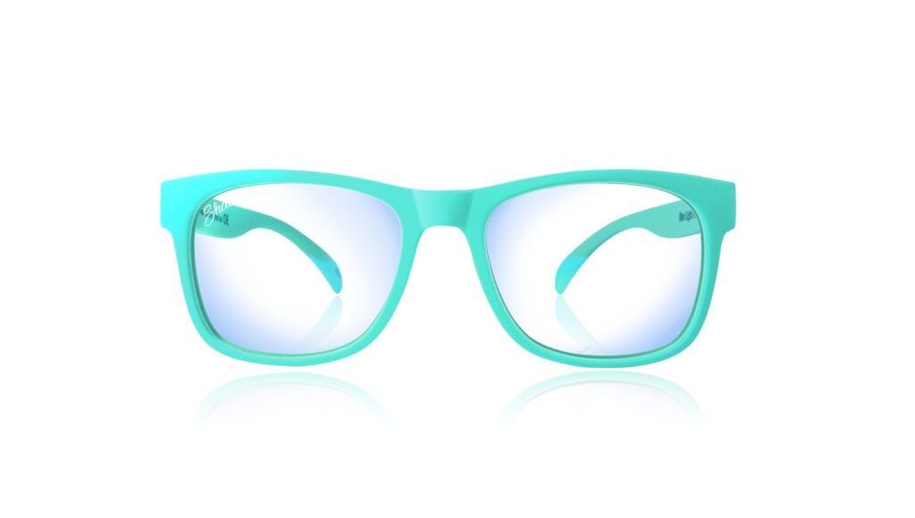 Shadez Blue Light Children's Computer Glasses 7+ Years Turquoise