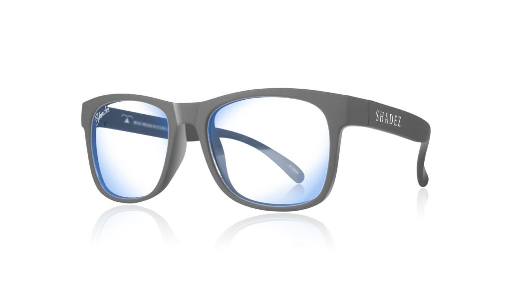 Children's computer glasses Shadez Blue Light from 3-7 years gray