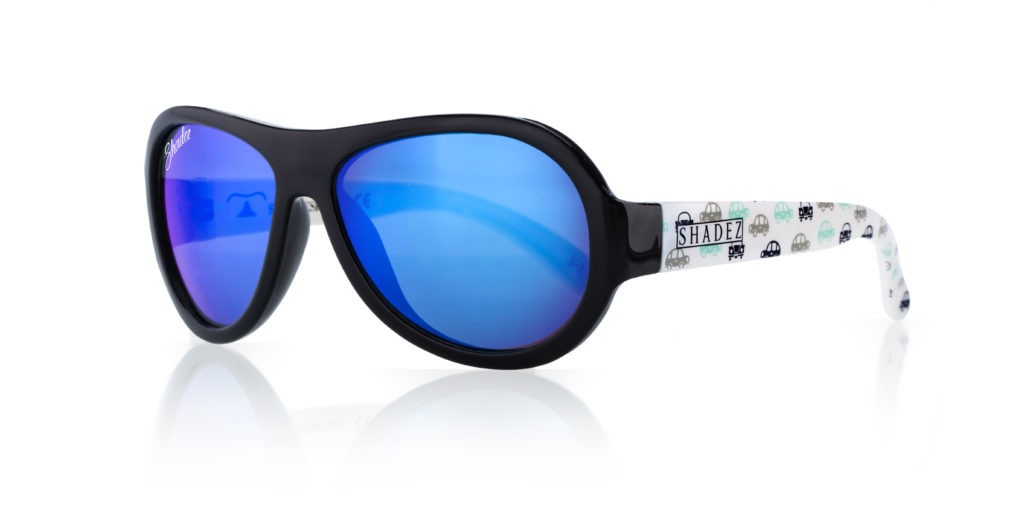 Shadez Designers Car Print Kids Sunglasses 7+ Years