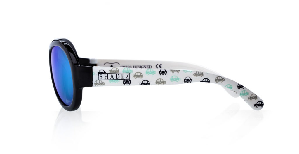 Shadez Designers Car Print Kids Sunglasses 7+ Years