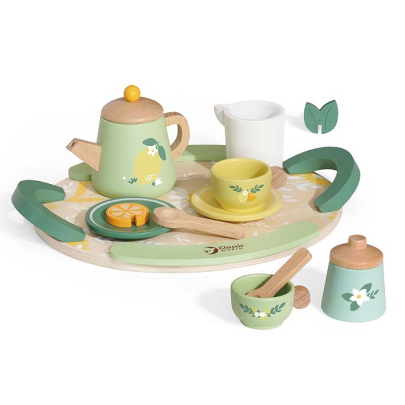 Children's Vintage Wooden Afternoon Tea Set