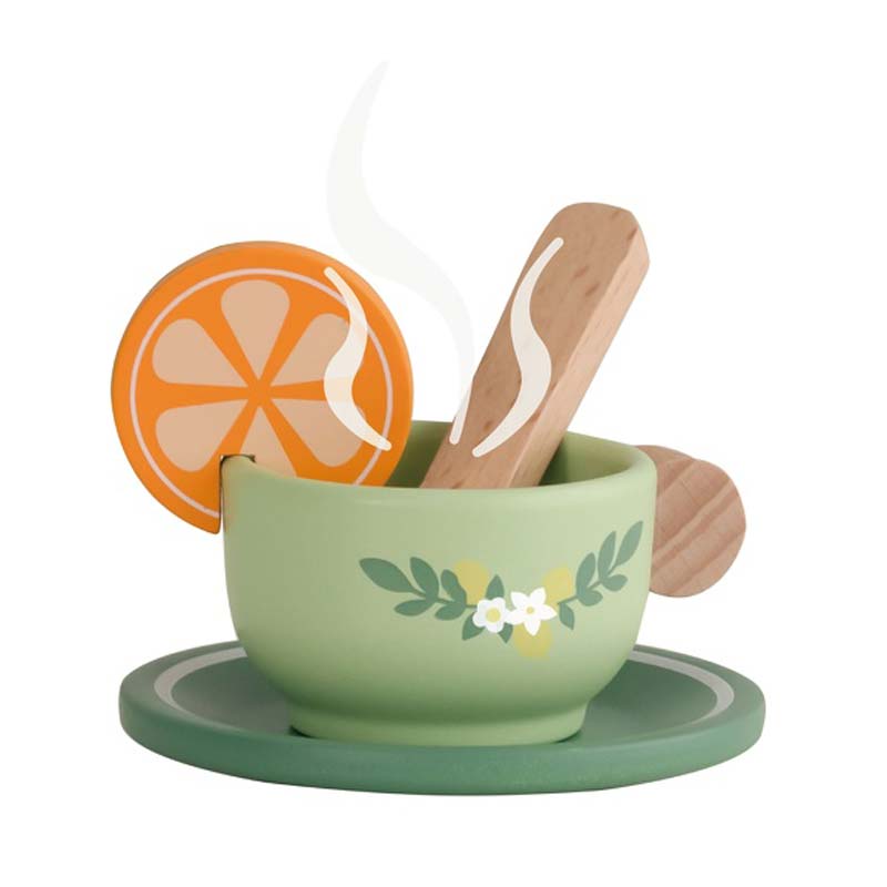 Children's Vintage Wooden Afternoon Tea Set