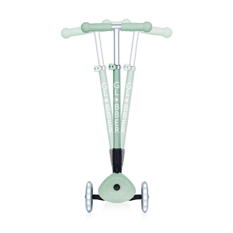 Eco scooter for children PRIMO FOLDABLE LIGHTS ECO - pistachio color