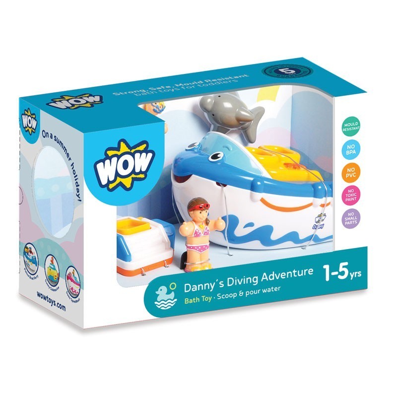 Bath Toy - Dive Boat Danny