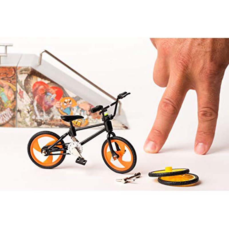 Finger toy BMX wheel, black