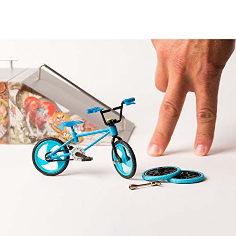 Finger toy BMX bike, blue