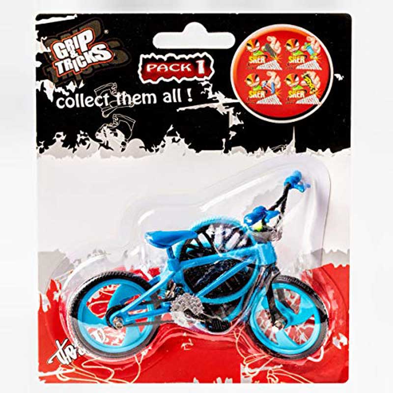 Finger toy BMX bike, blue
